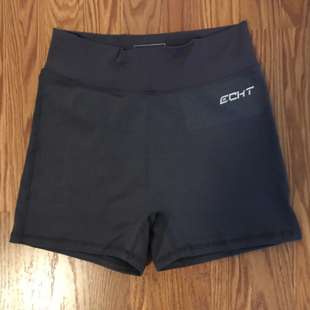 Echt gray workout shorts